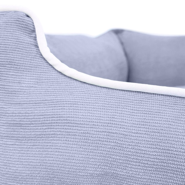 Personalised Dog Bed - Luxury Grey Corduroy